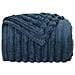 Coperta Blu navy 150 x 130 cm Panno - Foto miniatura 4