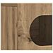 Mobile TV Rovere artigianale 100 x 35 x 40 cm Legno multistrato - Foto miniatura 8
