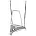 SV9365 Antenna TV Interno Doppio Argento, Bianco - Foto miniatura 1