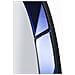 Specchio Da Parete Oslo Ovale Con Cornice Specchio Blu 42,5x137,5 Cm - Foto miniatura 4