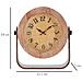 Orologio Da Parete Vkh247-marrone-legno-23,5x7x24 Cm - Foto miniatura 6