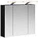 Mobiletto per specchio da bagno Rovere Nero 60 x 14,5 x 50 cm - Foto miniatura 1
