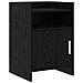 Comodini Rovere Nero 40 x 36 x 60 cm Legno ingegnerizzato - Foto miniatura 1