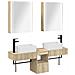 Set di Armadi da Bagno 5 pcs Rovere Sonoma 53 x 15,5 x 70 cm - Foto miniatura 1