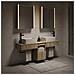 Set di Armadi da Bagno 5 pcs Rovere Sonoma 53 x 15,5 x 70 cm - Foto miniatura 4