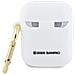 Custodia 3d In Silicone Hello Kitty Per Airpods 1/2 - Bianca - Foto miniatura 1