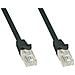 ICOC CCA6U-075-BKT - Cavo di rete Patch in CCA Cat. 6 Nero UTP 7,5m - Foto miniatura 3