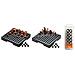 Pallet Plastica Nero 320x320x45 Con 100 Fori 22mm 03.51.0106 - Foto miniatura 1