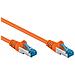 ICOC LS6A-010-OR - Cavo di rete Patch in rame Cat. 6A Arancione SFTP LSZH 1m - Foto miniatura 2