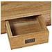Tavolino In Legno Massello Di Teak 100x60x35 Cm - Foto miniatura 4
