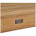 Tavolino In Legno Massello Di Teak 100x60x35 Cm - Foto miniatura 5