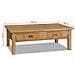Tavolino In Legno Massello Di Teak 100x60x35 Cm - Foto miniatura 7
