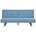 Divano Letto In Tessuto Azzurro Dublin - Foto miniatura 19