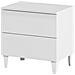 Comodino Con 2 Cassetti 60x40xh57cm Bianco 00783bo - Foto miniatura 1