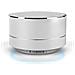 Speaker Bluetooth Forma rotonda in metalo luce Led - Foto miniatura 1