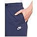 Sportswear Club Fleece M, Pantaloncini Uomo, Blu (midnight Navy / Bianco), L - Foto miniatura 5