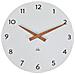 Orologio Da Parete Milena In Legno Bianco - Foto miniatura 1