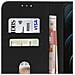 Custodia Iphone 12 Pro Max Portadocumenti Funzione Supporto Nero - Foto miniatura 2
