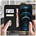 Custodia Iphone 12 Pro Max Portadocumenti Funzione Supporto Nero - Foto miniatura 5