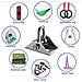 Altalena Ganci Ganci Set Di 2 In Acciaio Inox 180 Girevole Hammock Ganci Con Moschettone A Ghiera Capacit 1000lb Per Calcestruzzo Insiemi Di Legno Playground Veranda Coperta Sedute Da Esterno Trapeze Yoga Palestra - Foto miniatura 3