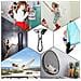 Altalena Ganci Ganci Set Di 2 In Acciaio Inox 180 Girevole Hammock Ganci Con Moschettone A Ghiera Capacit 1000lb Per Calcestruzzo Insiemi Di Legno Playground Veranda Coperta Sedute Da Esterno Trapeze Yoga Palestra - Foto miniatura 4