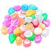 100pcs Colorful Glowing Ciottoli Resina Luminosi Stones Glow In The Dark Giardino Ciottoli Decorativi Per Garden Walkway Decorazioni Acquario Pesce Serbatoi Delle Piante Vasi (colori Misti)  - Foto miniatura 1