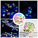 100pcs Colorful Glowing Ciottoli Resina Luminosi Stones Glow In The Dark Giardino Ciottoli Decorativi Per Garden Walkway Decorazioni Acquario Pesce Serbatoi Delle Piante Vasi (colori Misti)  - Foto miniatura 3