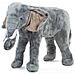 Elefante Giocattolo Autoportante 77x33x55 cm Grigio - Foto miniatura 1