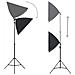 Kit per Studio Fotografico con Set Luci, Fondale e Riflettore - Foto miniatura 2