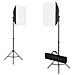 Kit per Studio Fotografico con Set Luci, Fondale e Riflettore - Foto miniatura 5