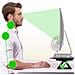 DM06-2 Supporto da Scrivania per Monitor 81x30 cm Portata Max 10 Kg - Foto miniatura 6
