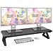 DM06-2 Supporto da Scrivania per Monitor 81x30 cm Portata Max 10 Kg - Foto miniatura 1