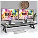 DM06-2 Supporto da Scrivania per Monitor 81x30 cm Portata Max 10 Kg - Foto miniatura 5