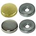 Borchia Coprivite Conica Mm 12 Ottone Nichelato X 200 Pz Metal Minuterie G. b. Manzoni - Foto miniatura 1