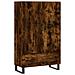 Credenza Rovere Fumo 69,5x31x115 Cm In Legno Multistrato - Foto miniatura 2