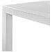 Tavolo Da Pranzo Da Giardino Fossano 140 Cm 80 Cm Bianco - Foto miniatura 5