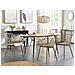 Set Di 2 Sedie Da Pranzo Beige Nashua - Foto miniatura 1