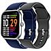 Smartwatch Smart One Silver Con Cinturini, Blu Marine - Foto miniatura 1