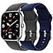 Smartwatch Smart One Silver Con Cinturini, Blu Marine - Foto miniatura 2