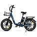 C05 Pro Bicicletta Elettrica - Potenza 350w Batteria 36v13ah Autonomia 35km Freno A Disco Meccanico - Blu Scuro - Foto miniatura 1