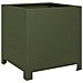Fioriere Da Giardino 2 Pz Verde Oliva 40x40x40 Cm In Acciaio - Foto miniatura 5