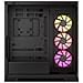 Case iCUE LINK 3500X RGB Middle Tower Vetro Temperato No-Power minITX /mATX /ATX /E-ATX 2 Porte USB 3.0 Colore Nero - Foto miniatura 4