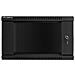 Armadio Rack 6U 19" da Parete WF01-6406-10B in Acciaio e Vetro Temperato 60 x45 cm Colore Nero - Foto miniatura 2