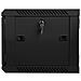 Armadio Rack 6U 19" da Parete WF01-6406-10B in Acciaio e Vetro Temperato 60 x45 cm Colore Nero - Foto miniatura 5