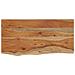 Mensola A Muro 60x30x3,8cm Rettangolare Legno Acacia Bordi Vivi - Foto miniatura 2