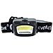 HL150 torcia Nero Torcia a fascia COB LED - Foto miniatura 3