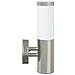 Luce da Parete Esterno 2 pezzi Acciaio Inossidabile Argento IP44 - Foto miniatura 6