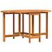 Tavolo da giardino pieghevole a farfalla 110x60x72 cm in legno massello di acacia - Foto miniatura 1