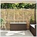 Panca da Giardino con Cuscino Marrone 110x40x44cm in Polyrattan - Foto miniatura 3