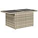 Set Divano da Giardino 6pz con Cuscini Grigio Chiaro Polyrattan - Foto miniatura 3